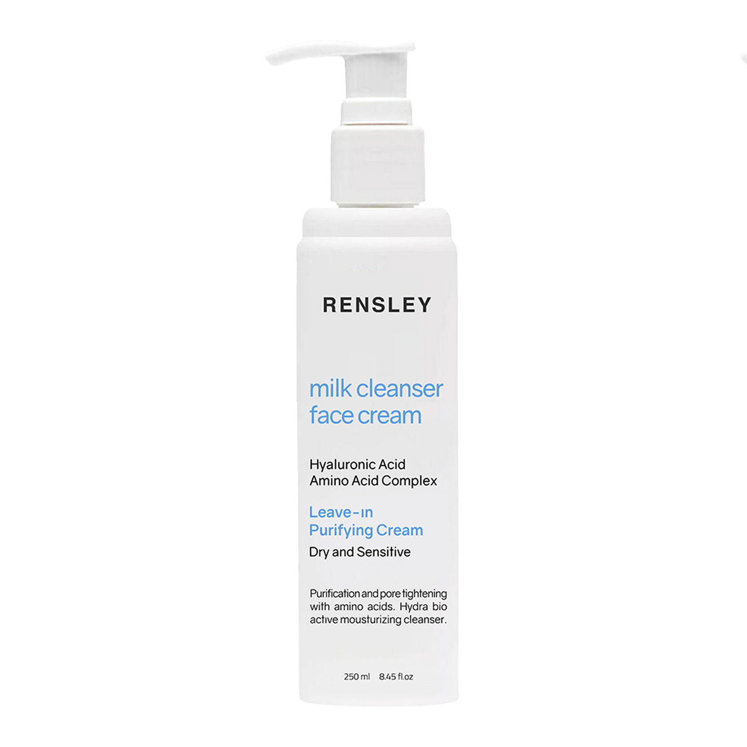 Rensley Soft Milky Toner – Dry & Sensitive Skin (Hyaluronic Acid + Amino Acid Complex)